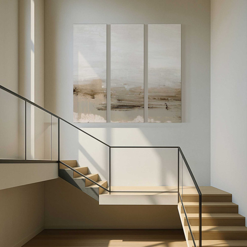 «Subtle Earthline II», reproduction sur toile tendue, 3, 60" H x 60" W, Wrapped Canvas