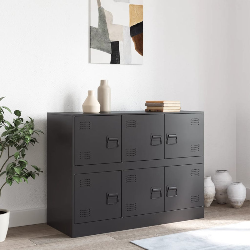 Amaanah Storage Cabinet, Black