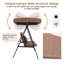 Chaise longue d'extérieur en acier inoxydable Tenbury-21304883