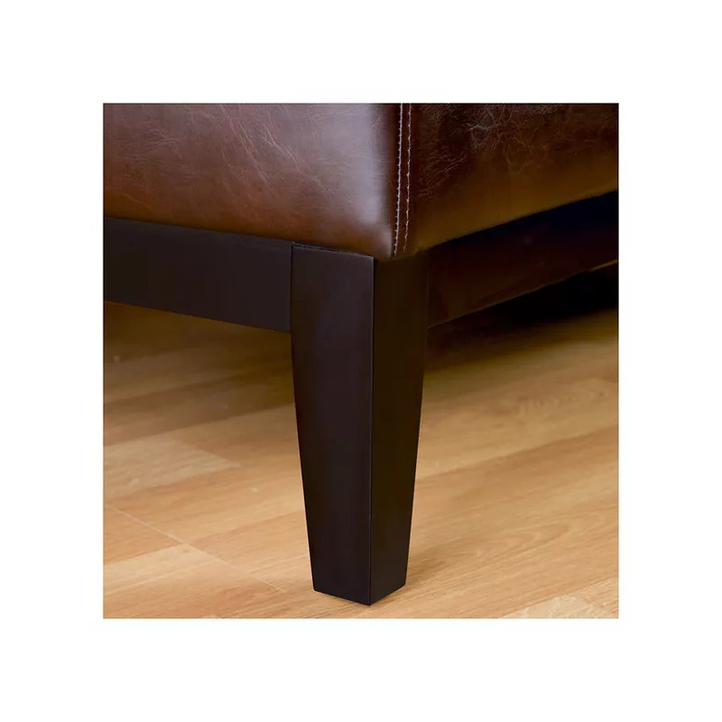 Fauteuil d'appoint en similicuir