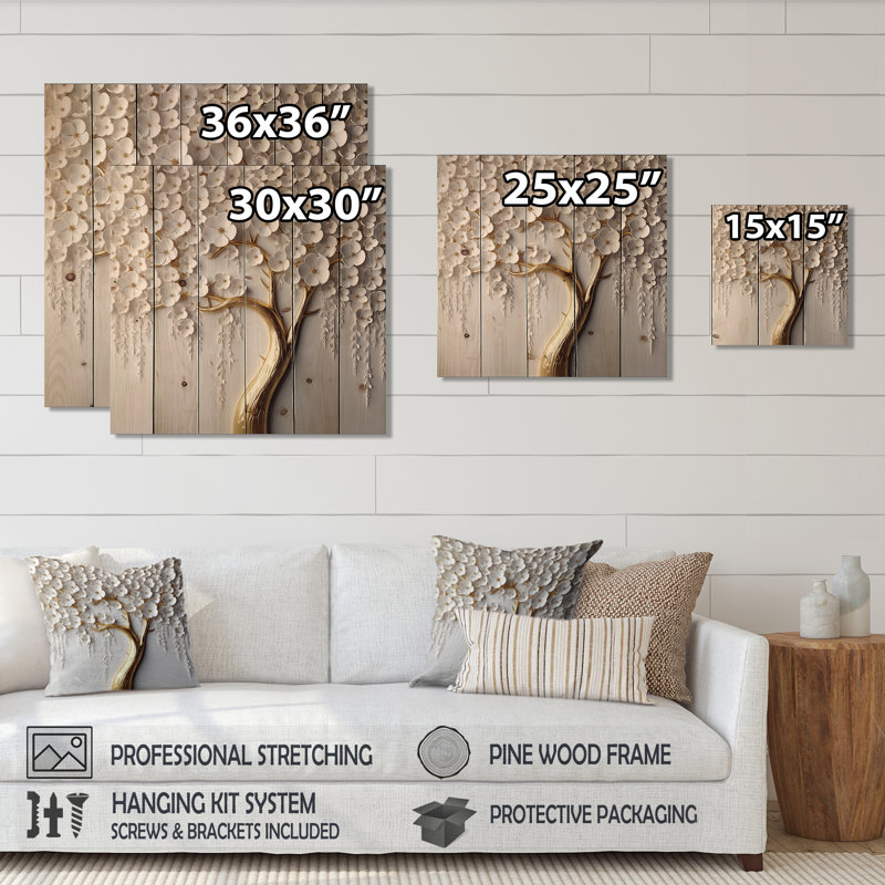 Olney - Landscapes Wood Wall Decor Panels, 25" H x 25" W