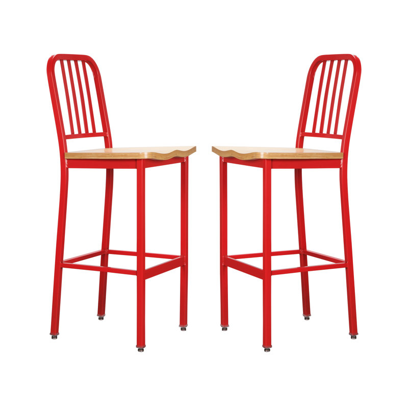 Tabouret de bar 30 po Ockton, Rouge