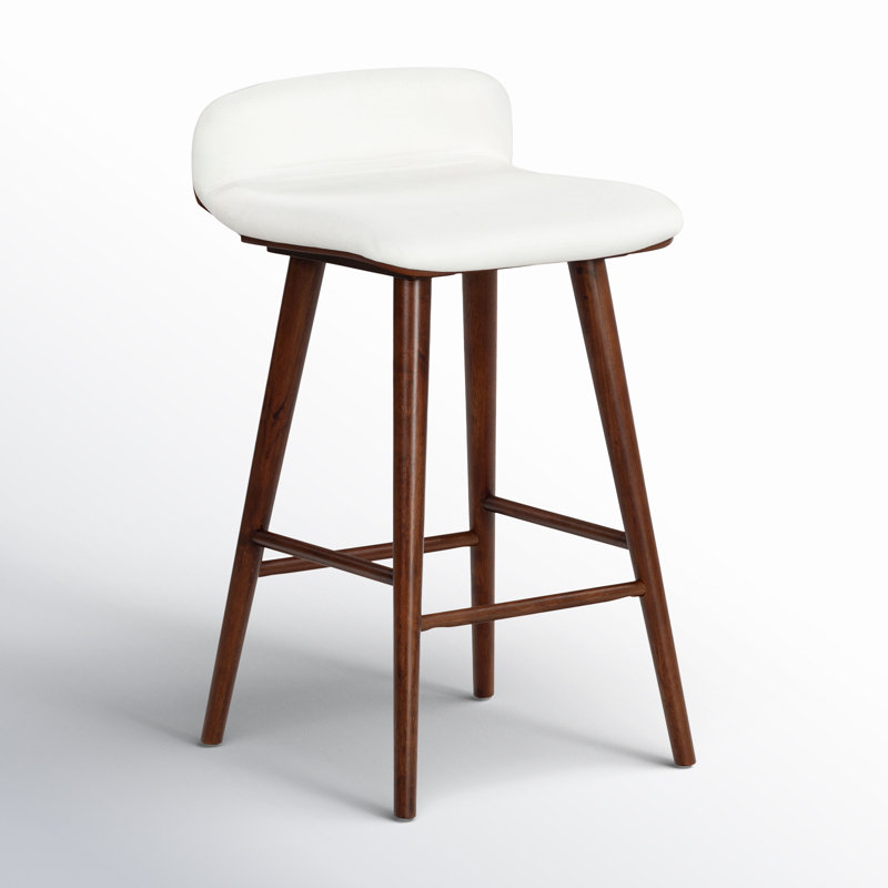 Tabouret Vanya, Blanc, Petit tabouret - 28 po