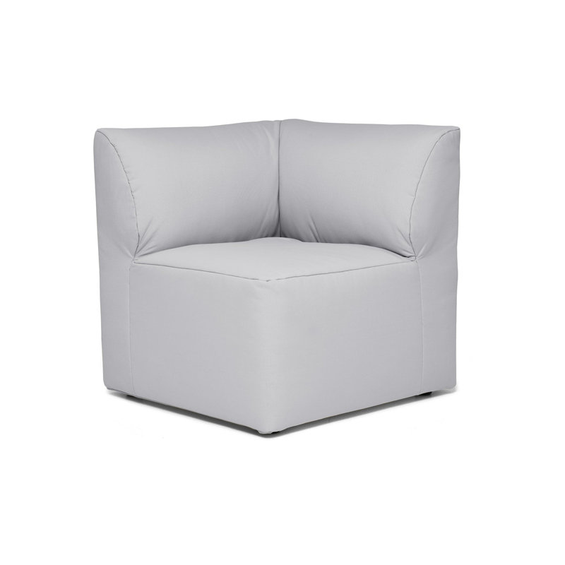 Big Joe Patio Corner Chair, Light Gray