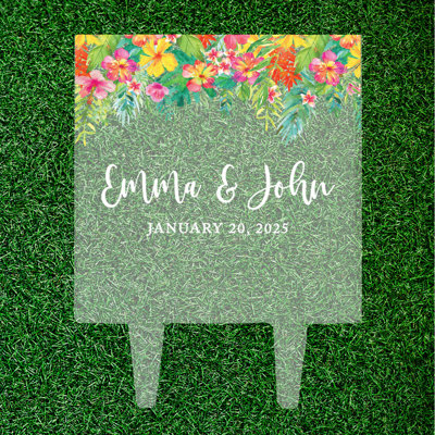 Acrylic Cake Topper