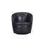 Fauteuil demi-tonneau pivotant 100% cuir italien Crandell-739950816