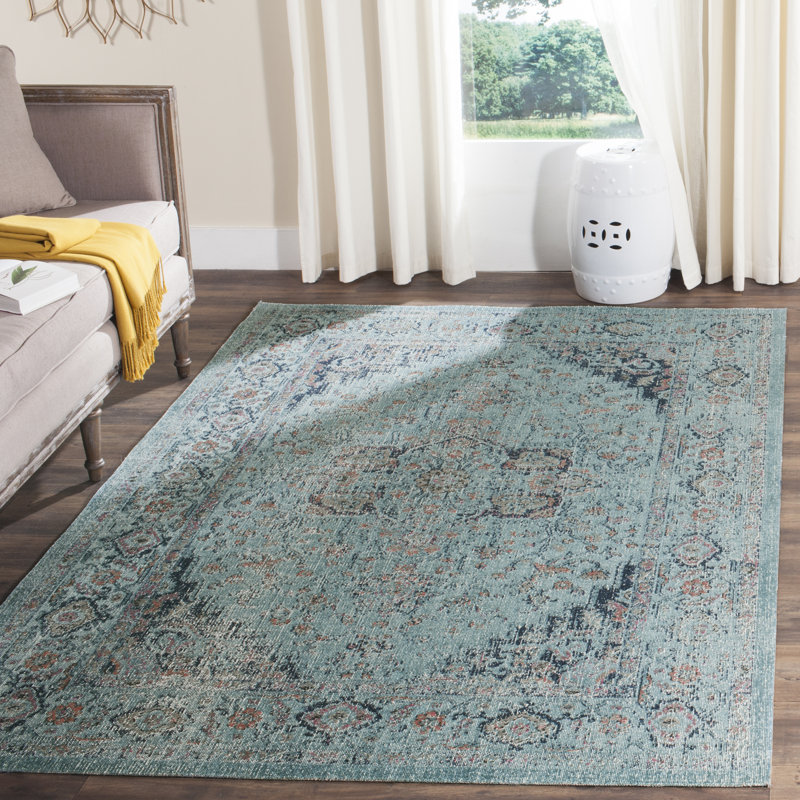Villanova Performance Oriental Rug, Rectangle 6'7" x 6'7"