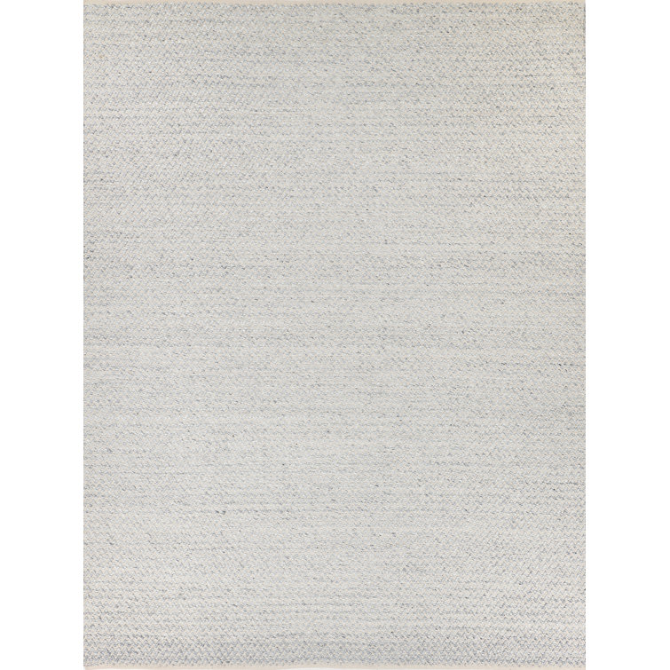 Rialto Chevron Area Rug in Light Gray