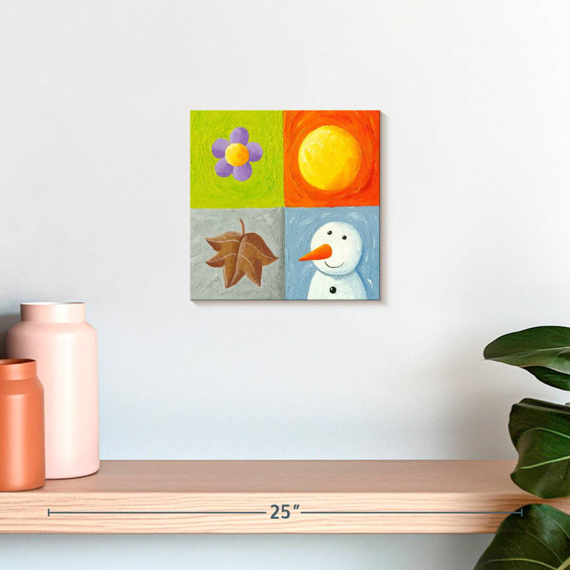 Ashelle 4 saisons en acrylique, H 10 po x l 10 po