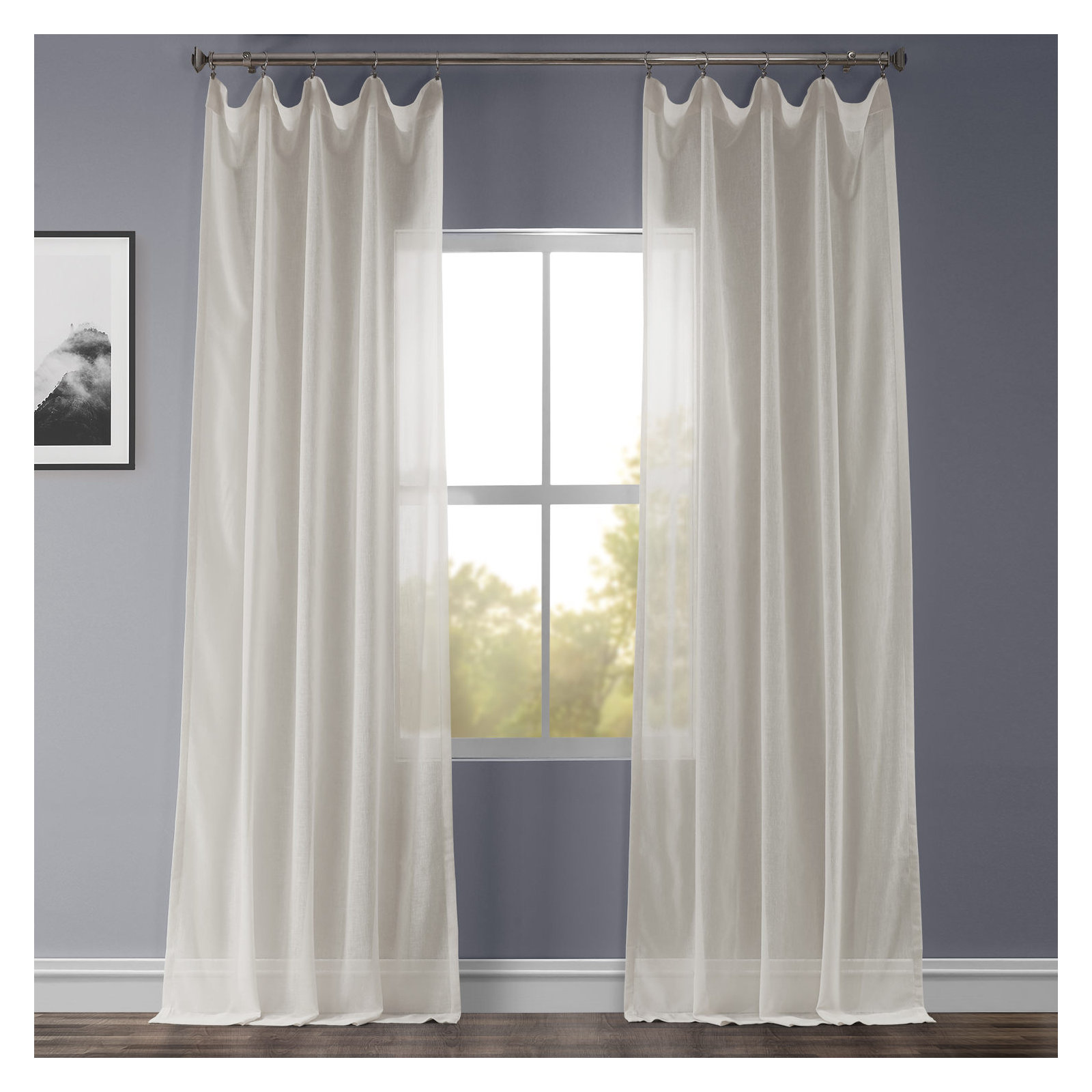 50" W x 120" L, Gardenia Faux