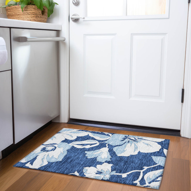  Tapis d'extérieur antidérapant Malchow, Rectangle 1 pi 8 po x 2 pi 6 po