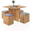 Hateme 4 - Person Dining Set-508953396-508953399