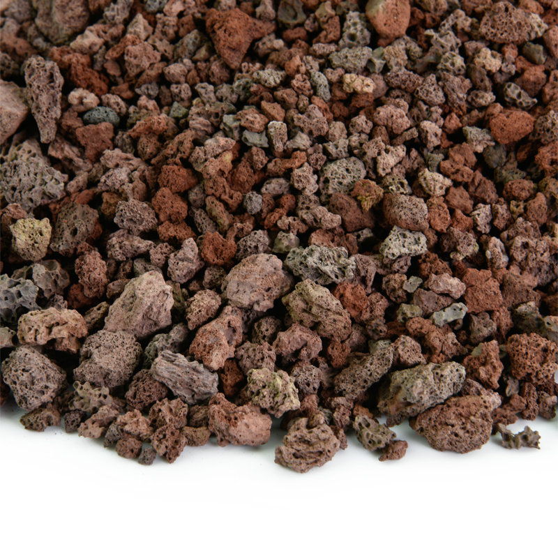 Verre de foyer Lava Rock Natural Stones, Rouge, 0,75 po
