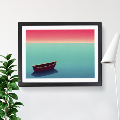 XH1022-6064X Modern Boat Vol.1 - Single Picture Frame Print