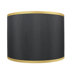Black with Gold Trim