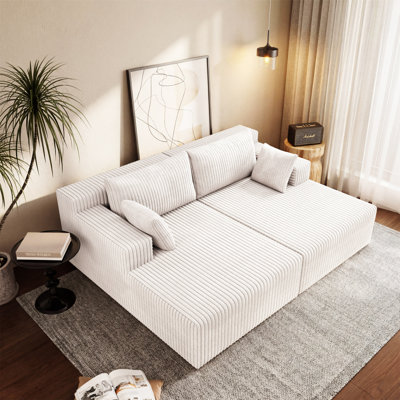 Canapé modulaire avec méridienne Cloud