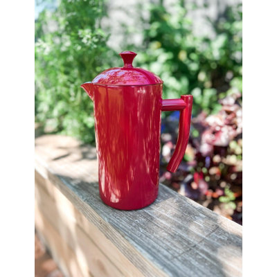 Cafetière à piston rouge 4,25 tasses Shiraz
