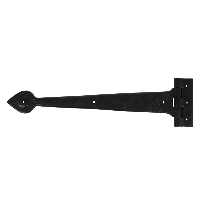 Pair Door Hinges, 10.6cm H x 41cm W x 1.5cm D