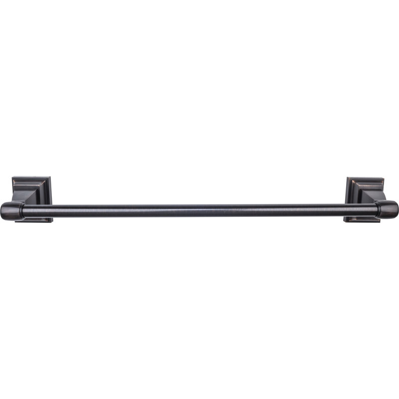 Stratton Bath Single 20" Wall Mounted  Towel Bar, Tuscan Bronze