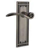 Mission Plate Privacy (Bed & Bath) with Swan Lever