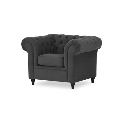 Upholstered Chesterfield Chair
