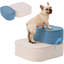 Escaliers pour chiens H 11,8 po, lit 2 en 1 pour escaliers pour chiens-1300994319