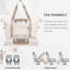 Ensemble de 4 valises, valise durable en ABS avec sac de voyage, porte-gobelet, valise rigide en ABS avec roulettes-132975298