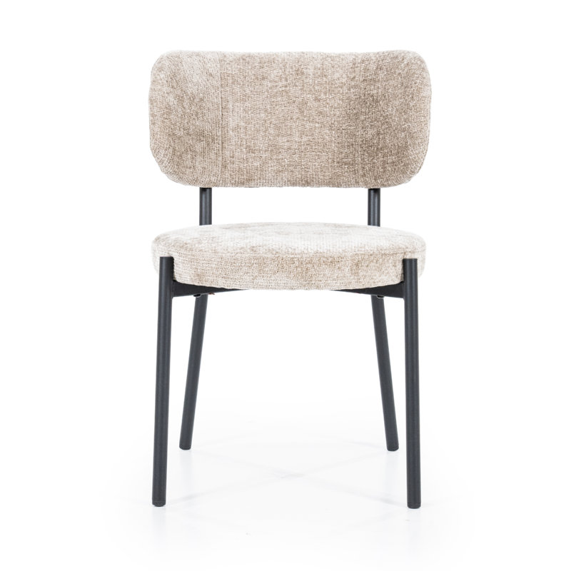 Oasis Upholstered Dining Chair, Taupe