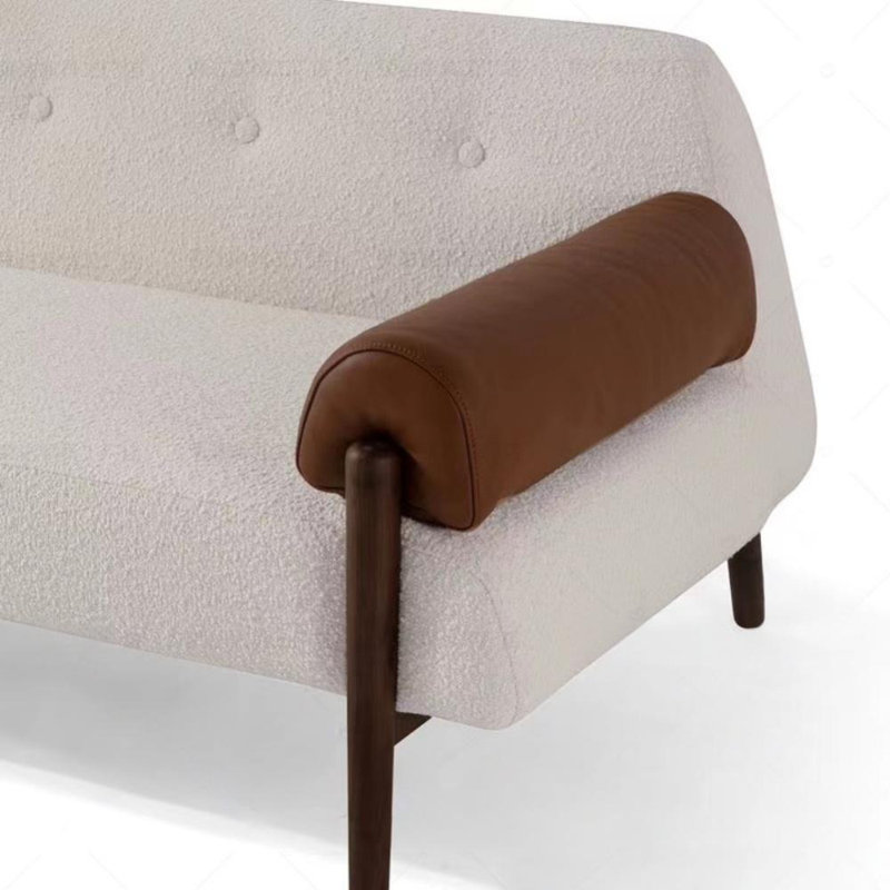 Canapé Modern Minimalist Living, Blanc cassé