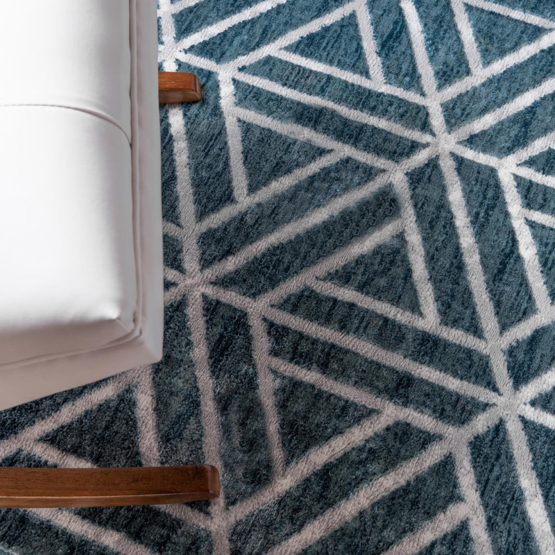 Nucla Geometric Indoor Rug, Octagon 5'3" x 5'3"