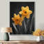 «Yellow Grey Garden Glamour Daffodils» - impression d'art mural jonquilles-106114604-136047889