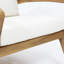 Ensemble de conversation d'extérieur en bois d'acacia pour 2 personnes avec coussins Chanon (ensemble de 3 pièces)-653170628