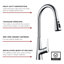 Robinet d'évier de cuisine rétractable Sumerain, robinet de cuisine mains libres sans contact, robinet de cuisine à capteur de mouvement de qualité commerciale-112250403