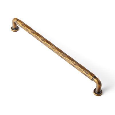 Diamond-Shaped Cut-Section Design Furniture Handle