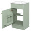 Meuble-lavabo 18 po avec lavabo, meuble-lavabo avec tablette de porte et tablette réglable-2012504018