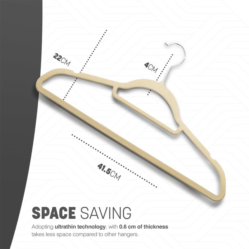 Balbuena Velvet Standard Hanger, Yellow