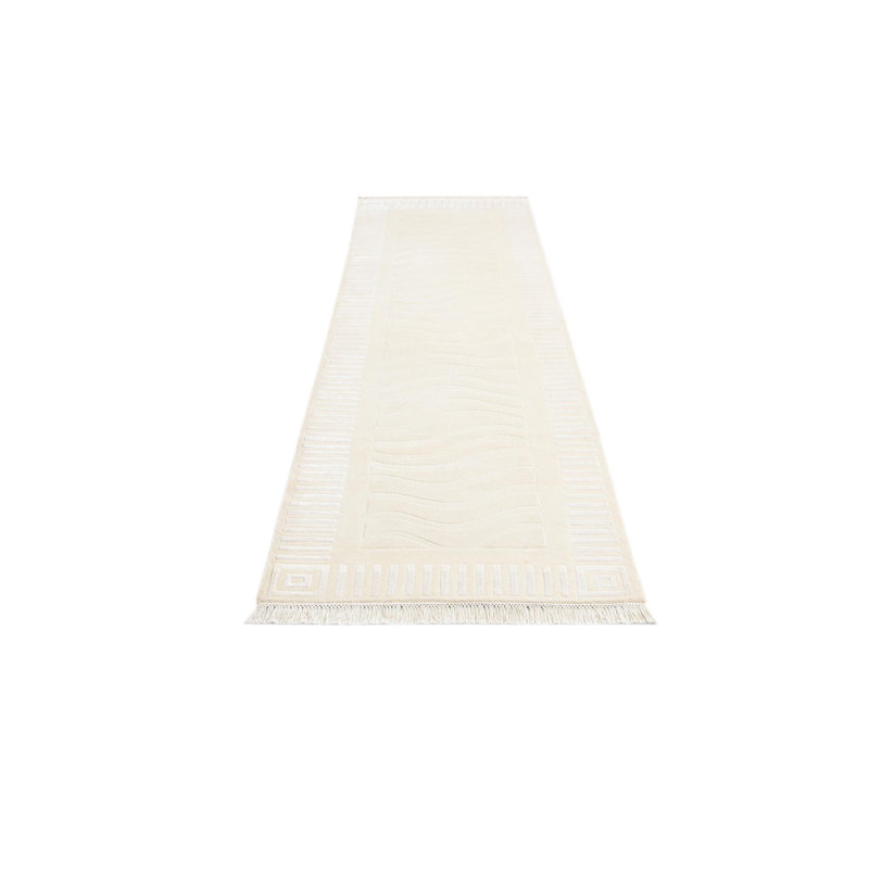 Tapis de couloir beige Howard