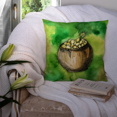 Coussin décoratif intérieur/extérieur pot of gold