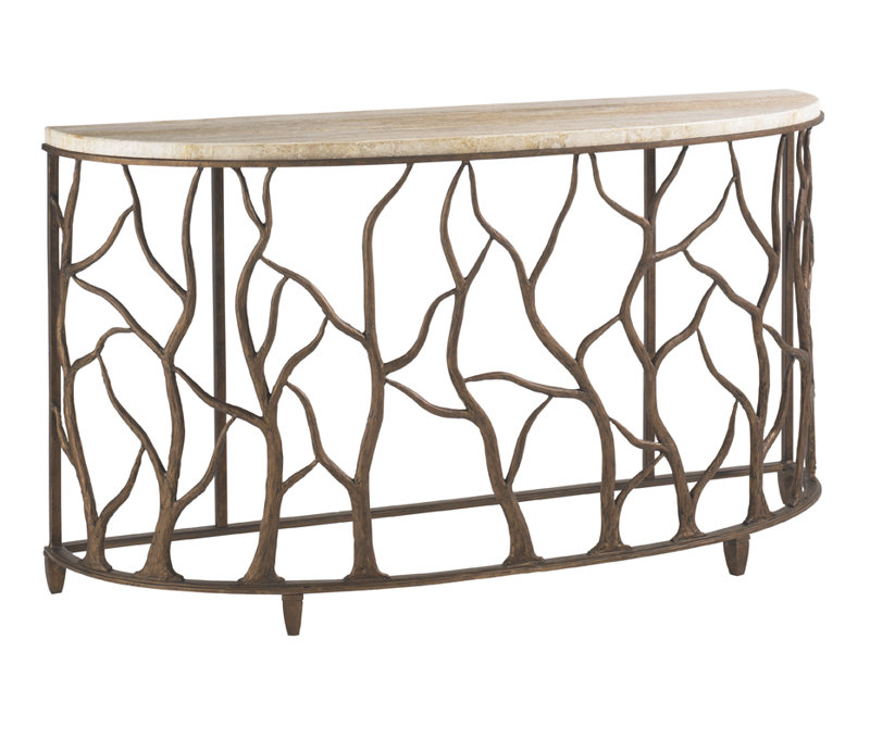 Los Altos Bannister Garden Console Table