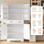 Garde-manger 71 po avec 2 tiroirs et 6 tablettes