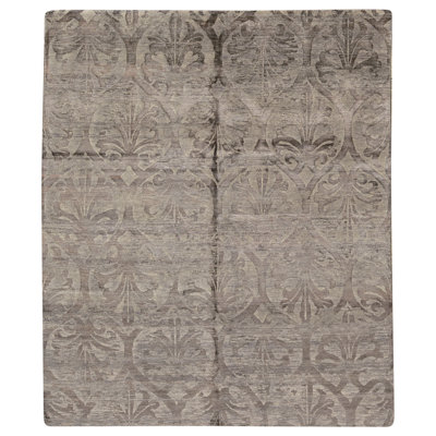 Tapis rectangulaire noué à la main