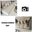 Canapé modulaire beige en cuir véritable-474331664