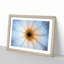 Down the Barrel in Blue and Yellow in Abstract - Picture Frame Graphic Art Print-55734266-55734269