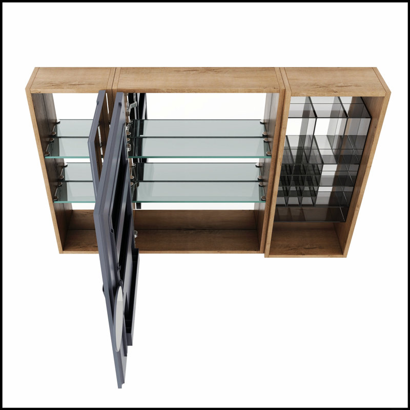 Armoire de toilette murale 41,4 po avec tablettes réglables et rangement, idéale pour organiser vos essentiels et améliorer votre espace