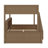 Bunk Bed With Storage Cabinets And USB Ports-2022728660-2022728657