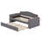 Twin Size Upholstered Daybed with Storage Armrests, Trundle and Integrated Bluetooth Audio System-97749368