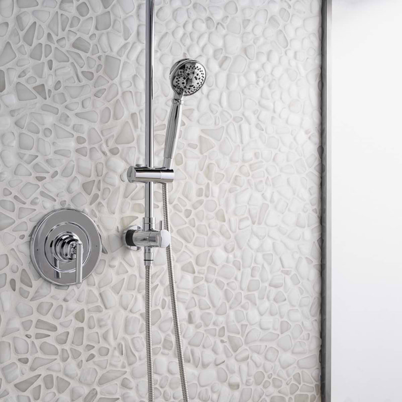 Riverglass 12x12 Frosted Glass Mosaic Tile