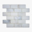 Calacatta 12" x 12" Marble Brick Joint Mosaic Wall & Floor Tile