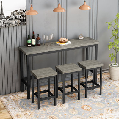 3 - Person Four Leg Dining Set