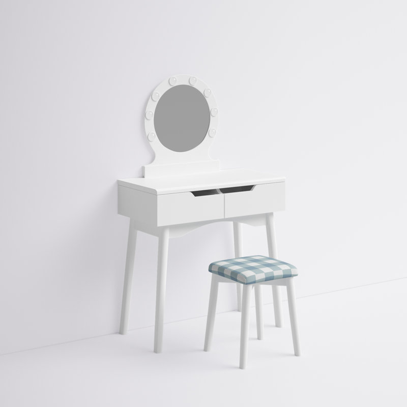 Alinson Vanity, White